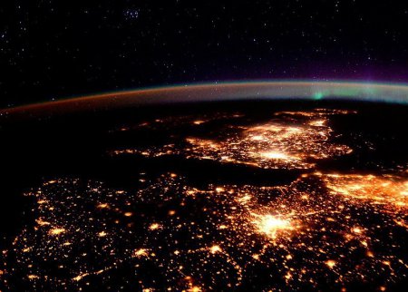 Вернувшийся с МКС британский астронавт стал в космосе настоящим фотохудожником