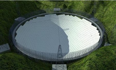 В Китае создан самый большой и чувствительный радиотелескоп