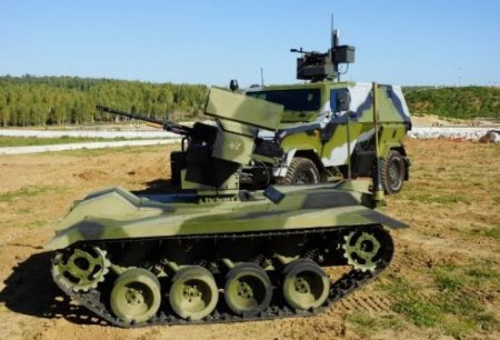 Боевого робота "Нерехту-2" можно будет увидеть на полигоне в этом году