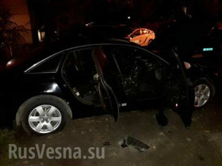 Депутатам Партии Порошенко уже начали жечь машины (ФОТО)