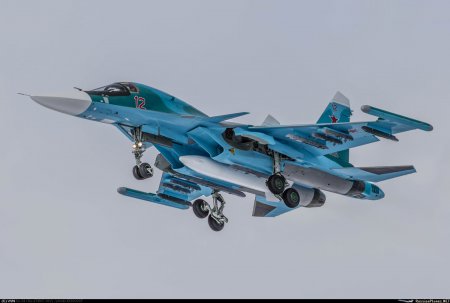 «Новые фронтовые бомбардировщики Су-34 ВКС России» Фотофакты