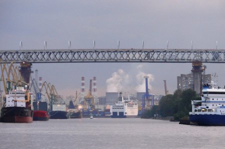 «Строительство моста через Морской канал» Фотофакты