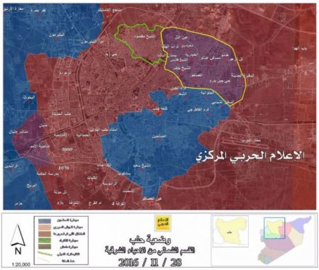 Правительственные войска Сирии полностью зачистили северную часть Алеппского “котла”