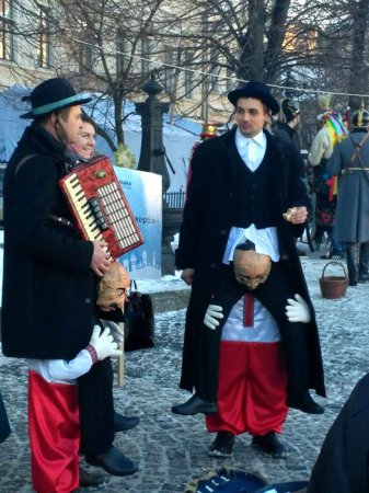 Празднование Старого Нового года в Черновцах