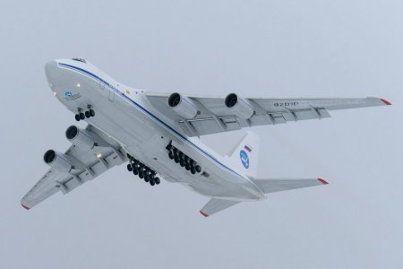 «Облет Ан-124 бортовой RA-82010 ВКС РФ после ремонта в Ульяновске» Авиация