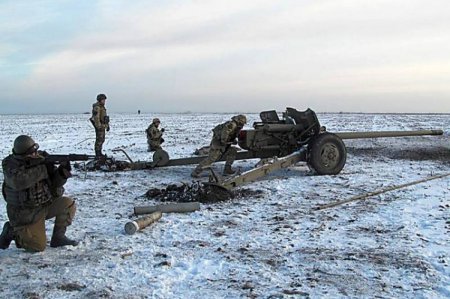 ВСУ "поздравили" ДНР с 23 февраля огнем из запрещенного оружия