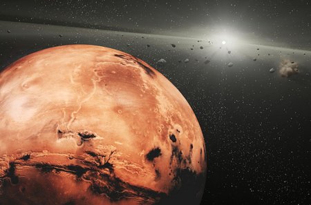 Ученые хотят сделать Марс пригодным для жизни при помощи астероидов