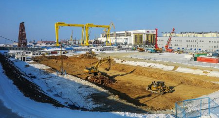«Строительство судостроительного комплекса «Звезда»» Новые заводы и цеха
