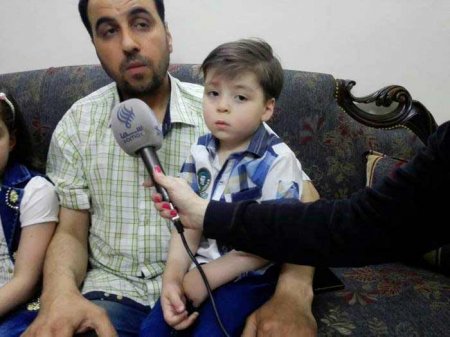 Семья ребенка, названного СМИ "символом страданий Алеппо", поддержала Асада - Военный Обозреватель