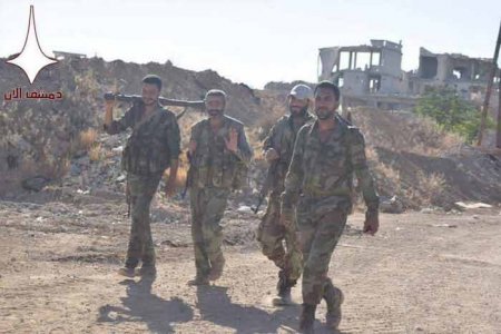 Сирийская армия взяла дорожную развязку на северо-востоке Дамаска - Военный Обозреватель