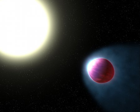 Британские ученые обнаружили на экзопланете светящуюся воду