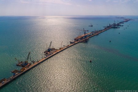 «Строительство Крымского моста» Фотофакты