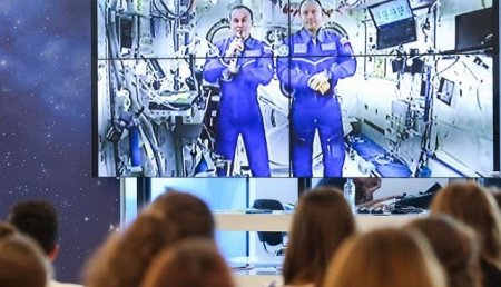 Сочинские школьники позвонили на Международную космическую станцию