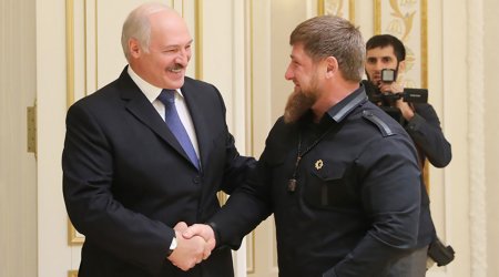 Глава Чечни Кадыров встретился с Лукашенко в Минске