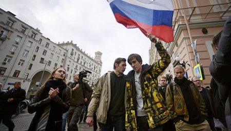 МВД России: задержанных на митингах в субботу отпустили