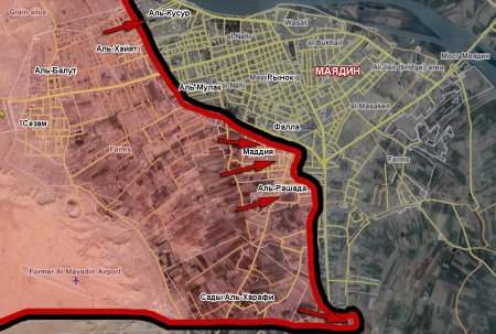 Сирийская армия начала штурм южных районов города Маядин - Военный Обозреватель