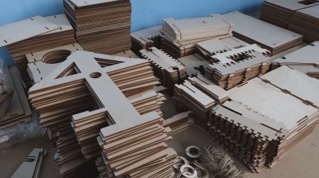 «В Сергиевом Посаде начали выпускать развивающие игрушки в стиле русского деревянного зодчества» Производство