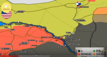 20 октября 2017. Военная обстановка в Сирии. Поддерживаемые США силы передали нефтяное месторождение
