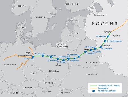 «Северный» и «Южный» потоки дадут старт «Ямал-Европа»-2?