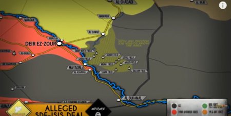 26 октября 2017. Военная обстановка в Сирии и Ираке. Сирийская армия проигрывает гонку за нефть
