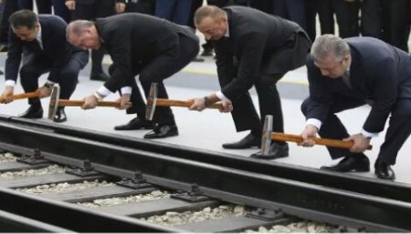 Азербайджан, Турция, Грузия и Казахстан запустили железнодорожный маршрут в обход России