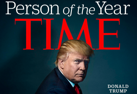 Time опроверг слова Трампа об избрании его «Человеком года»