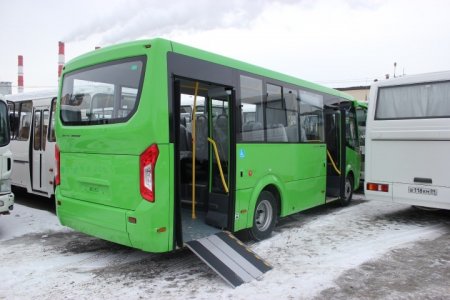 Автобусы ПАЗ Вектор NEXT в модификации Доступная среда поступили в Тюмень