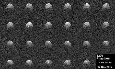 Ученые изучают снимки опасного астероида Фаэтон