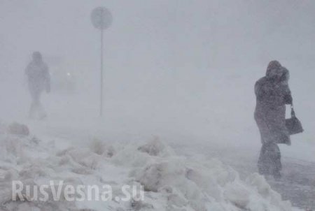 Это Россия, детка: на Сахалине бабушку-курильщицу ураганом снесло с 4-го этажа в сугроб (ВИДЕО)