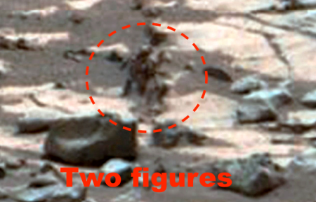 На Марсе обнаружены две фигуры гуманоидов: Когда пришельцы выйдут на связь?