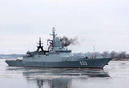 Корветы Балтийского флота вернулись из дальнего похода