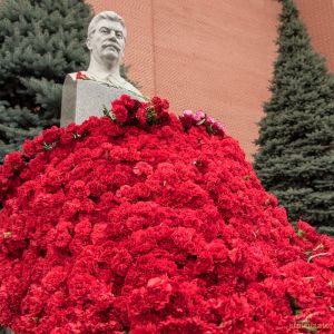 Две гвоздики товарищу Сталину. 5 марта 2018 года
