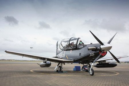 ВВС Великобритании получили первые учебно-тренировочные самолеты Т-6С Texan II