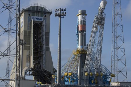 С космодрома Куру стартовала ракета-носитель «Союз- СТ-Б»