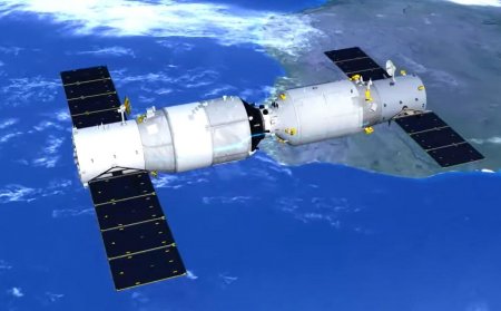 Китайская космическая станция увеличила скорость падения