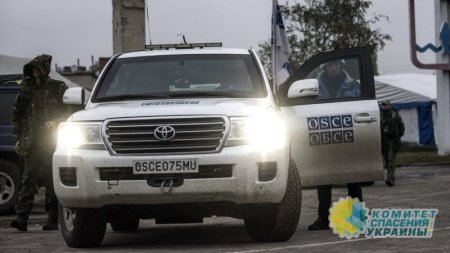 ВСУ на Донбассе обстреляли патруль ОБСЕ
