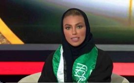 На саудовском ТВ появилась первая женщина-ведущий