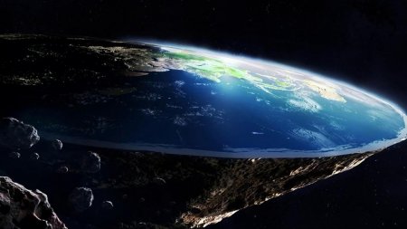 «Мы не идиоты»: Сторонники теории «Плоская Земля» считают, что США никогда не были в космосе