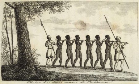 Захват рабов в Африке. Иллюстрации американских и европейских художников