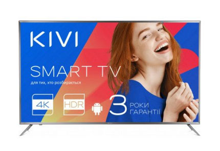 Телевизор Kivi 43UR50GU: внешний вид, характеристики