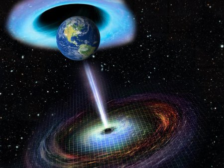 На 4 млрд лет назад: Чёрная дыра переместит Землю в древнейшую галактику