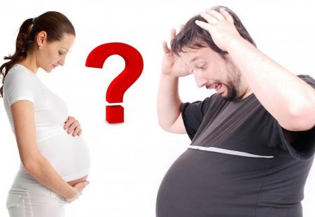 «Родим – похудеем». Специалисты рассказали, почему мужчины набирают вес во время беременности жены