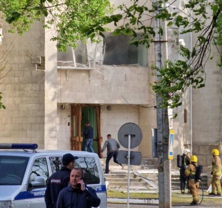 Серия взрывов прогремела в здании МГБ Приднестровья в Тирасполе