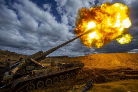 Артиллерия уничтожает позиции ВСУ в Константиновке (ФОТО, ВИДЕО)