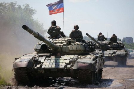 Войска ДНР и ЛНР ведут бои на Донбассе, враг несёт потери