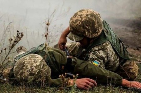 Бой глазами врага: украинские боевики под миномётным обстрелом в Павловке (ВИДЕО 18+)