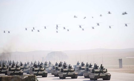 Армия Китая готова защищать международную справедливость и региональный мир с Армией России