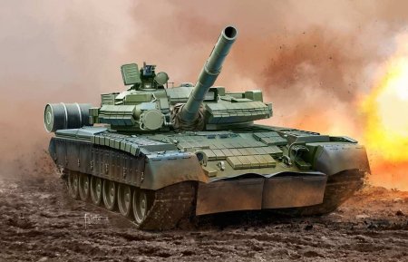 Танки Т-80 в боях на фронте у Бахмута: уничтожение позиций врага (ВИДЕО)