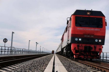 В Крыму повреждена железная дорога