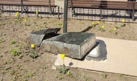 Памятник погибшим бойцам Северного флота в Чечне не был разбит преднамеренно (ВИДЕО)